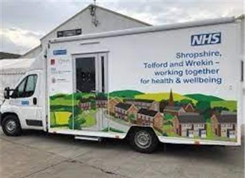  - Mobile Covid Vaccination bus to visit Hinstock 18/01022